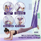 🧘 Yoga Stretching Band: 1.5m Soft Fabric, Adjustable Loops, Door Anchor, for Flexibility