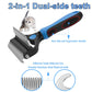 🐕 Last Day Special Price !  🏆 Professional Deshedding Tool For Dogs And Cats – Gentle On Skin, Efficient Grooming & Comfortable Grip Design ✂️