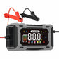 🔋 12V Lead-Acid Battery Charger: 9-Stage Smart Charging, LCD, Pulse Repair, 6A