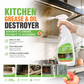 🍑 Heavy-Duty Kitchen Degreaser Spray: Fast-Acting Grease Melter, Peach Scent, 500ml, Perfect for Range Hoods & Stoves