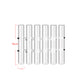 🌿 Modular Hinged Glass Test Tube Vase: Flexible Joints, Root Visibility, Clear
