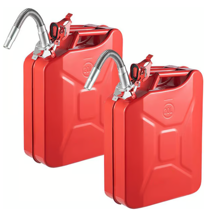 ⛽ Stainless Steel Fuel Pipe: 29.5cm, Mesh Filter, Smooth Pouring