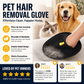 📢📢BUY 1 GET 1 FREE !! ⏰ Pet Hair Remover Gloves – Double-Sided Silicone Bristles, Ergonomic Non-Slip Fit & Washable Reusable – Remove Fur from Sofas, Clothes & Carpets in Seconds 🧤