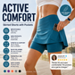 🌞 Today！ 50% OFF!!❄️👚Anti-Chafing Active Skort – Super soft and comfortable🔥