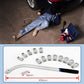 15 Piece Portable Replaceable Head Belt Wrenches Set