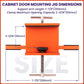 Cabinet Door Mounting Jig