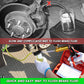 🔧 Brake Bleeding Kit with Vacuum Pump – One-Person Operation