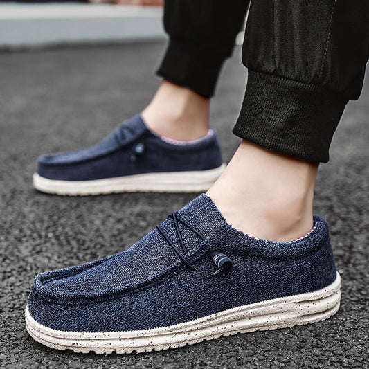 👟Breathable lightweight canvas loafers for men ✈️ Free Shipping