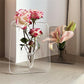 Exclusive 50% OFF | Nordic Transparent Acrylic Vase | Elegant Desktop Plant Holder & Home Decor | Modern Centerpiece for Living Room & Wedding Tables