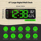 🕐💡 50% OFF! ⌚16" Large Digital Clock with Temperature, Date, Auto DST, Night Light, Auto Brightness Dimmer – Smart Display for Every Room