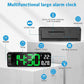 🕐💡 50% OFF! ⌚16" Large Digital Clock with Temperature, Date, Auto DST, Night Light, Auto Brightness Dimmer – Smart Display for Every Room