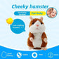 🎉LAST DAY SALE 50% OFF!!🎁🐹 Talking Hamster Toy: Repeats What You Say, Auto Head Shake, Soft Plush