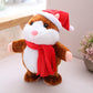 🎉LAST DAY SALE 50% OFF!!🎁🐹 Talking Hamster Toy: Repeats What You Say, Auto Head Shake, Soft Plush