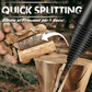 ✨50% OFF NOW! Firewood Drill Bit Set – Heavy Duty Screw Cone Log Splitter Drill Bit for Fast Wood Splitting