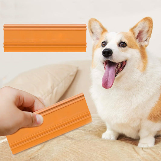 🐾 Pet Hair Removal Scraper: Lightweight, Compact, Easy Grip, for Carpet & Furniture