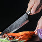 🍴 Stainless Steel Knife Set Block — ”Professional Kitchen Knives Sharp Durable"