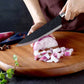 🍴 Stainless Steel Knife Set Block — ”Professional Kitchen Knives Sharp Durable"