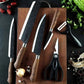 🍴 Stainless Steel Knife Set Block — ”Professional Kitchen Knives Sharp Durable"