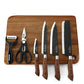 🍴 Stainless Steel Knife Set Block — ”Professional Kitchen Knives Sharp Durable"