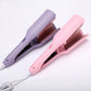 🔥 French V-Shape Egg Roll Hair Waver: Anti-Scald, 15s Heat-Up, 4 Temps, 40M Ions