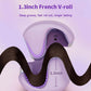 🔥 French V-Shape Egg Roll Hair Waver: Anti-Scald, 15s Heat-Up, 4 Temps, 40M Ions