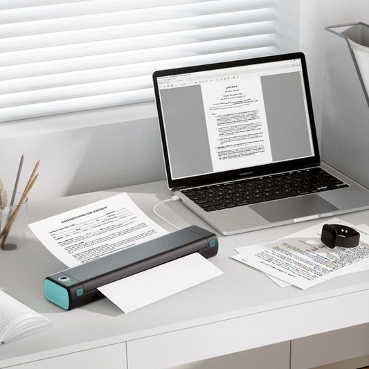🖨️ D810 Portable Bluetooth Thermal Printer