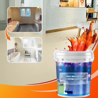 🔥Hot Sale🔥Durable Waterproof Quick-drying Floor Paint（50% OFF）