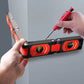 Multifunctional folding spirit level ruler