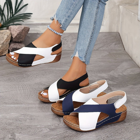 🔥 Women's Ultra Comfortable Slope Heel Orthopaedic Sandals