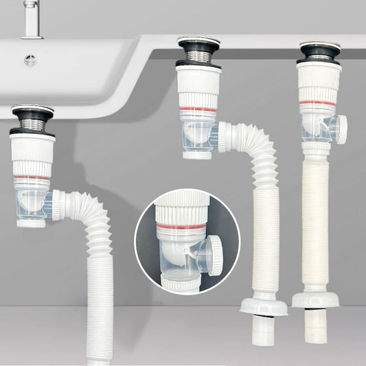 💖HOT SALE 49% OFF💖 Multi-Use Flexible Drain Pipe with Odor Prevention Cup