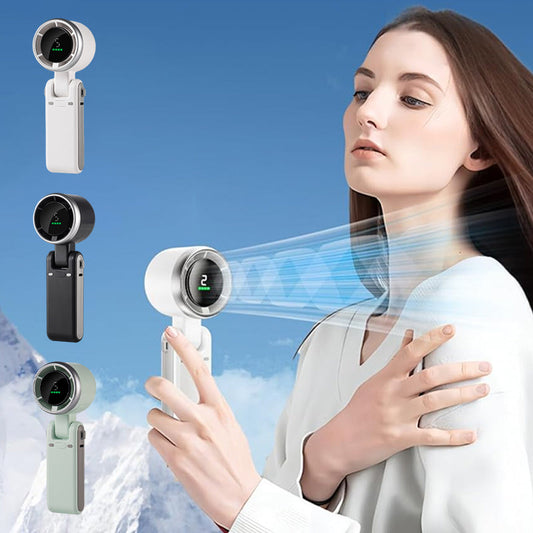 ☀️Summer Outdoor Essential 🌪️- Portable Handheld Turbo Fan