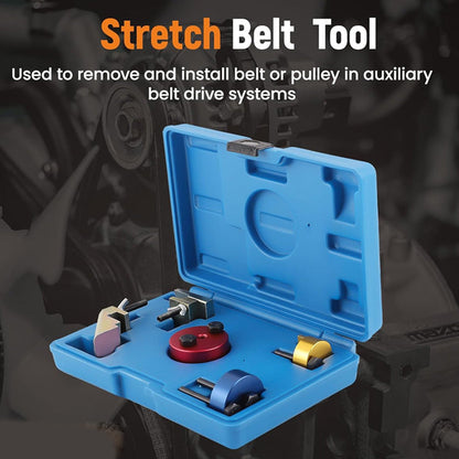 Universal Engine Pulley Drive Belt Removal Installation Tools Set