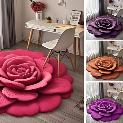 🌸Time-limited Special🌸 Floral Plush & Diatomaceous Earth Floor Mat