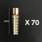Upgraded Serrated Iron Expansion Screw