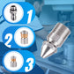 🔧 High-Pressure Sewer Jetting Nozzle: Rotary, Stainless Steel, 1/4" & 3/8" Threads