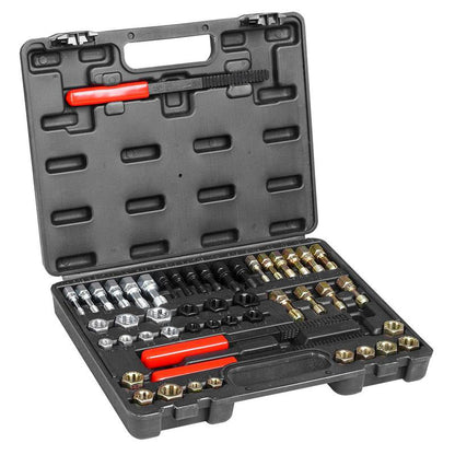 🪛Screw & Nut Thread Repair Tool Kit - Repair, Rust Removal, Deburring