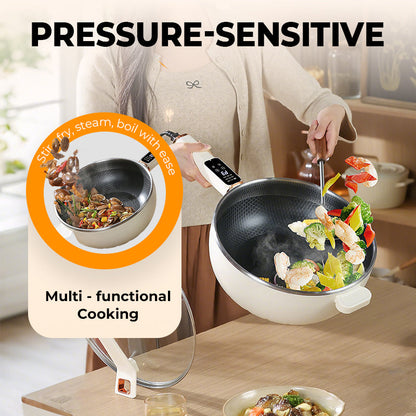 🍳Non-stick Electric Wok for Cooking
