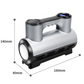 Rapid Inflation Portable Tire Inflator