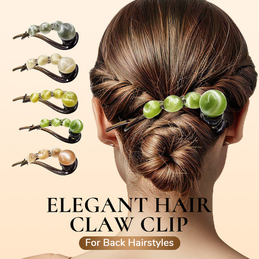 Elegant Hair Claw Clip for Back Hairstyles