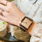 Women's Vintage Luxury Square Watch