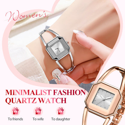 Minimalist Fashion Square Dial Quartz Watch