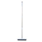 🧹 Pet Hair Remover Rubber Broom: Telescopic Handle, Built-In Squeegee, TPR Bristles