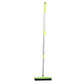 🧹 Pet Hair Remover Rubber Broom: Telescopic Handle, Built-In Squeegee, TPR Bristles