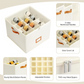 🔼 Vertical Shoe Organiser with Stackable Design — Clear Cover & Adjustable Compartments