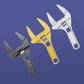 Multi-Purpose Portable Large Open-End Wrench