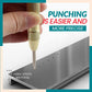 🔨 Automatic Center Punch: HSS Steel, Spring-Loaded, Adjustable Impact, for Wood & Metal