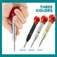 🔨 Automatic Center Punch: HSS Steel, Spring-Loaded, Adjustable Impact, for Wood & Metal