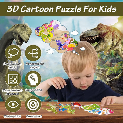 2025 Educational 3D Cartoon Puzzle