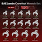 14PCS 1/2-Inch Drive Jumbo Crowfoot Wrench Set