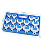 14PCS 1/2-Inch Drive Jumbo Crowfoot Wrench Set